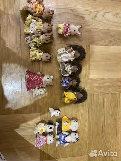 5 семей Sylvanian Families
