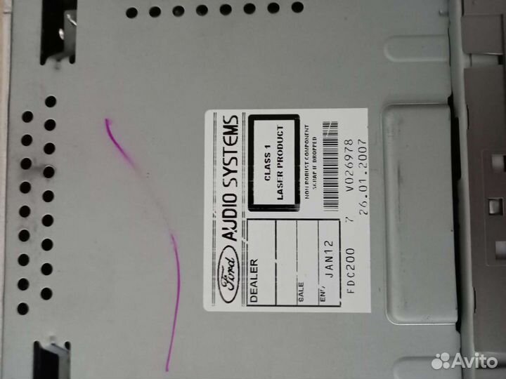 Штатная магнитола Ford S-Max/Galaxy 06-15