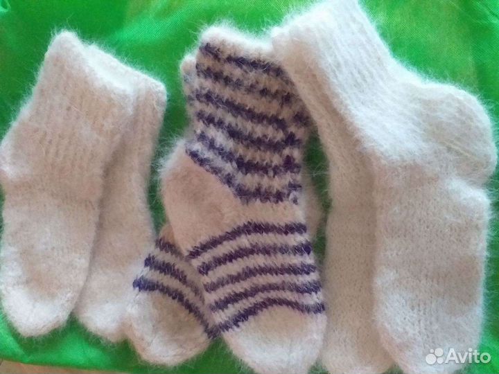 Носки 100 шерсть Самоеда