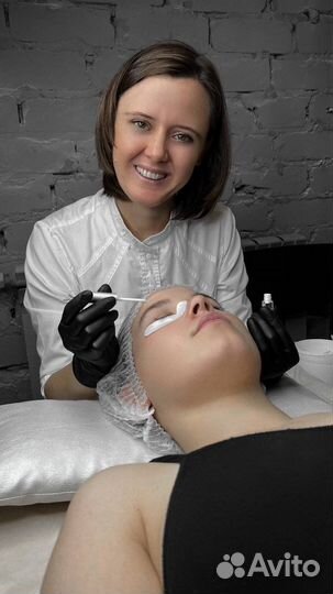 Оформление бровей и ламинирование ресниц