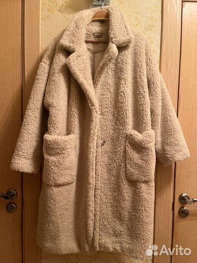 Шуба из экомеха