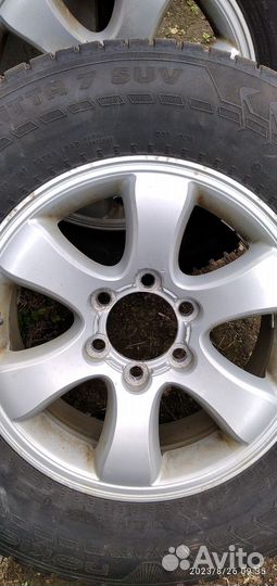 Литые диски R17 Тойота с резиной 265/16R17