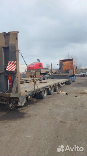 Полуприцеп бортовой Floor FLO-17-30H, 1998