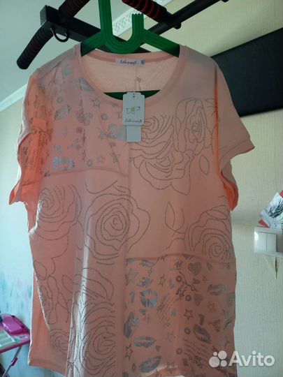 Футболки женские новые 54р