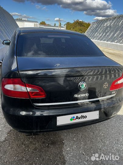 Skoda Superb 1.8 AT, 2012, битый, 170 000 км