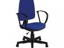 Кресло офисное "Престиж", ткань темно-синий