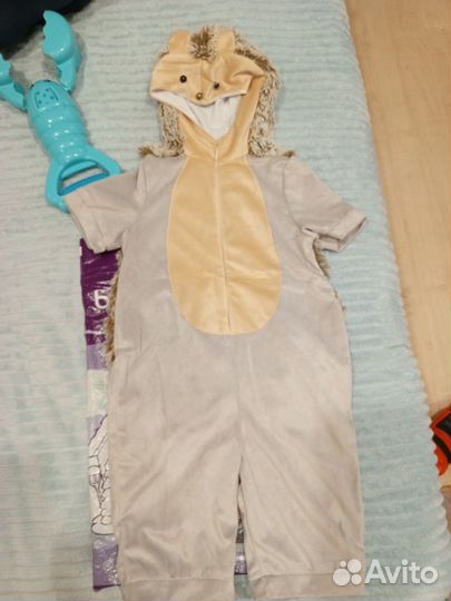 Новогодний костюм ежика 104