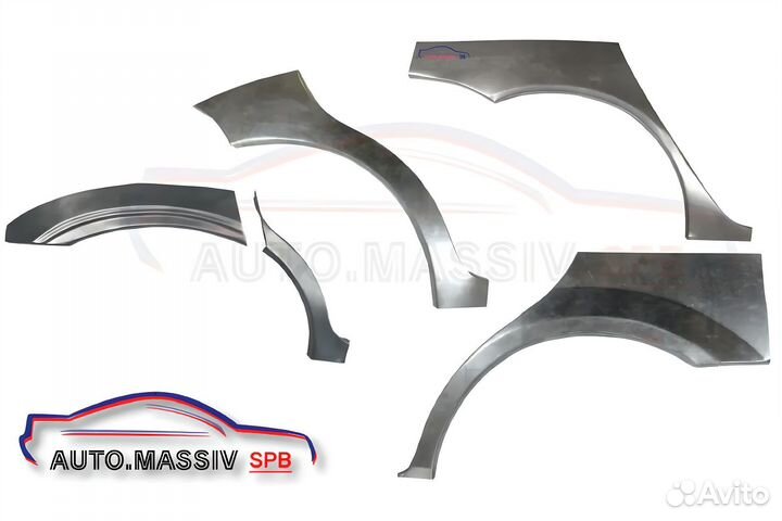 Ремонтные арки Chevrolet Lacetti 1 дорест