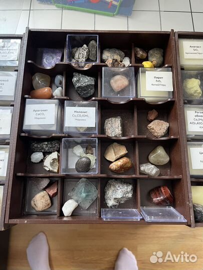 Коллекция камней минералов
