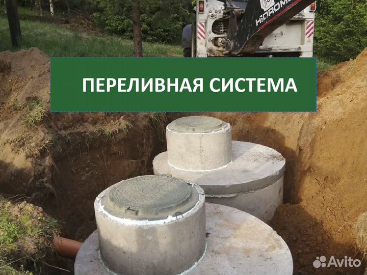 Канализация, септик под ключ