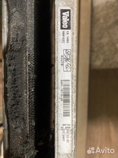 Кассета радиаторов volvo s80 v70