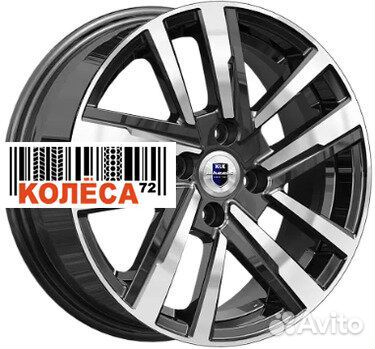 Кик Хант 6x15 4x100 ET46 Dia60.1 алмаз черный