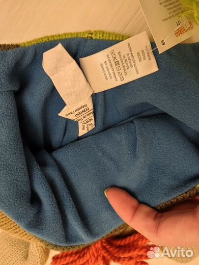 Новая шапка на флисе Gymboree 2-3 года