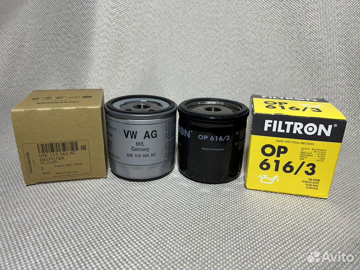 Фильтр масляный Filtron OP616/3