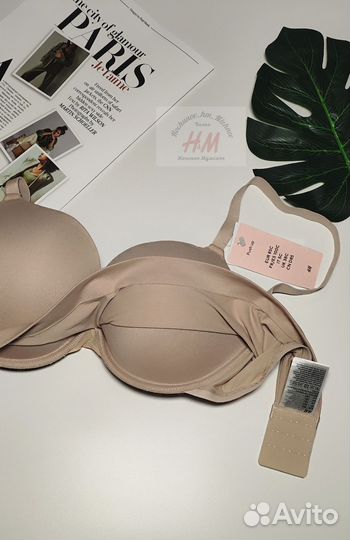 Бесшовный бюстгальтер пуш-ап новый hm 85C