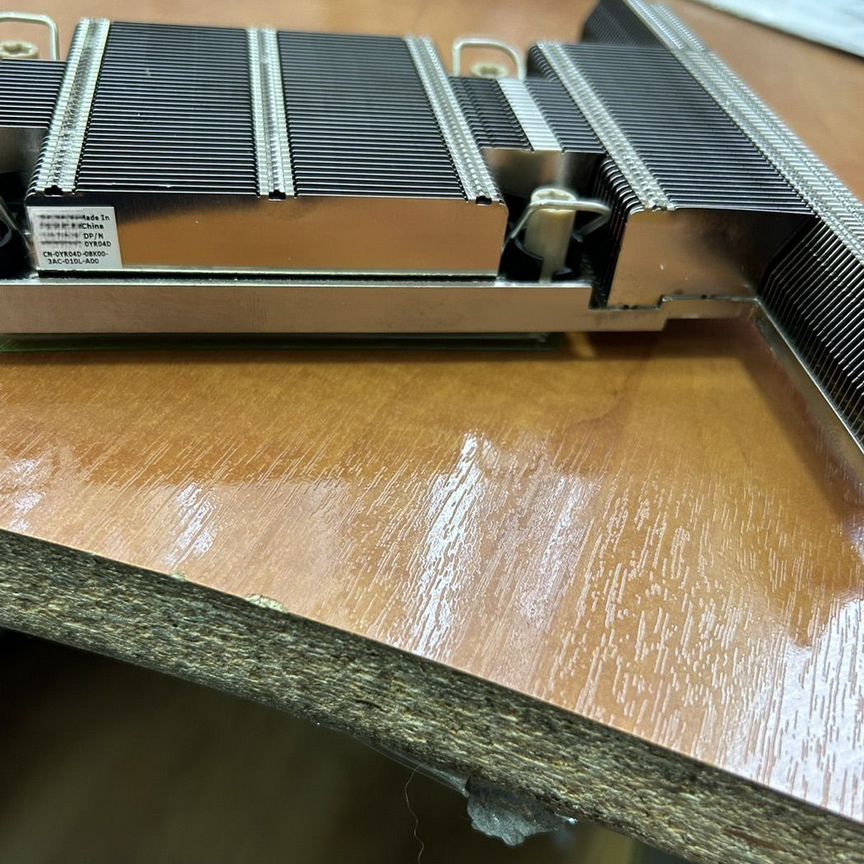 [YR04D] Радиатор Dell High Perf0r650 R750