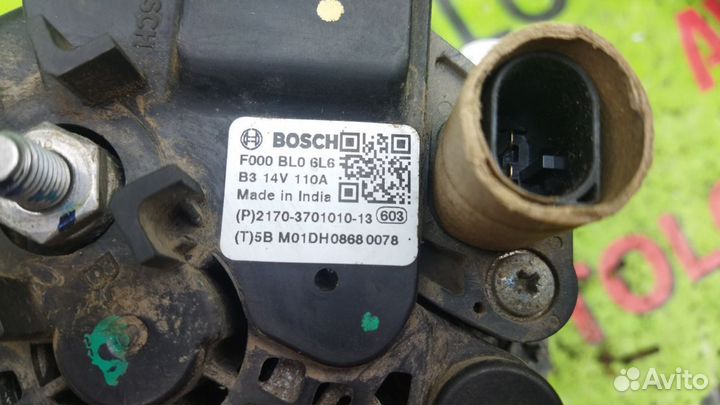 Генератор LADA Granta, Datsun, Priora