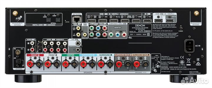 AV ресивер Denon AVR-S960H