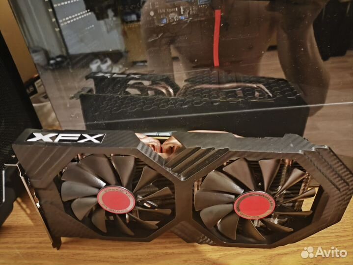 Видеокарта rx580 8gb xfx 2304