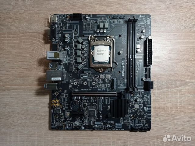 Комплект msi h510m pro + i3 10100f+ кулер бонусом купить в Омске ...