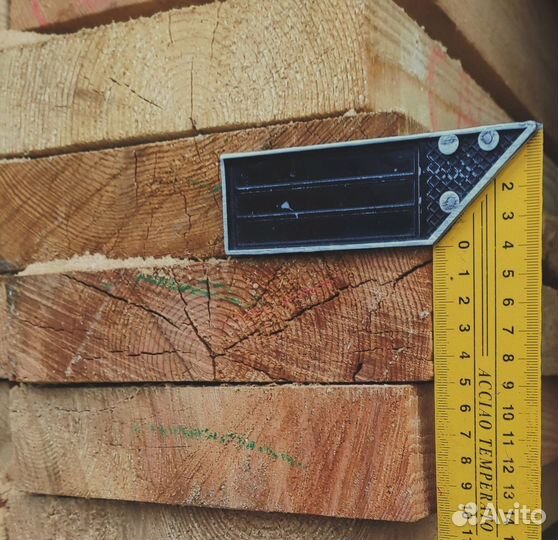 Доски лиственницы 55x140 мм, готовы для любых конструкций