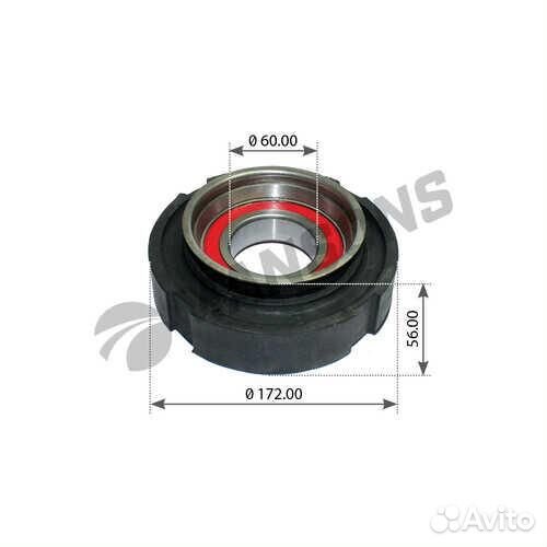 Mansons 100656 Подвесные опоры кардана mansons