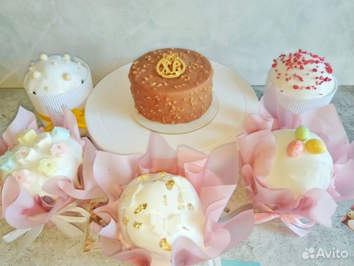 Пасхальные куличи и десерты