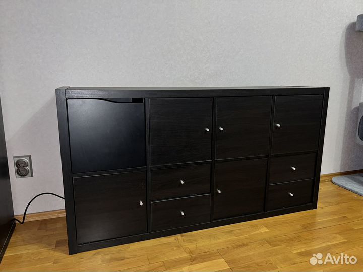 Стеллаж IKEA каллакс 8 ячеек