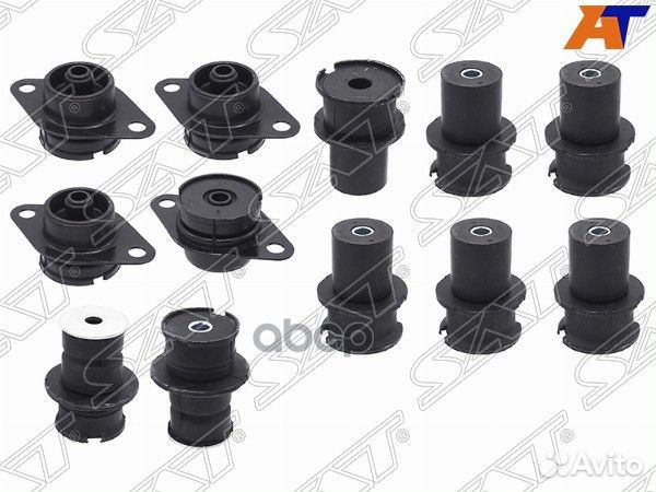 Опоры рамы кузова (комплект) isuzu bighorn/troo