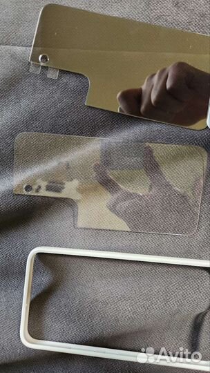 Чехол для Samsung Galaxy S22 Frame Cover белый