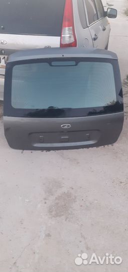 Дверь задняя калина хетчбек