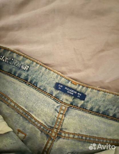 Джинсовые шорты женские pull & bear