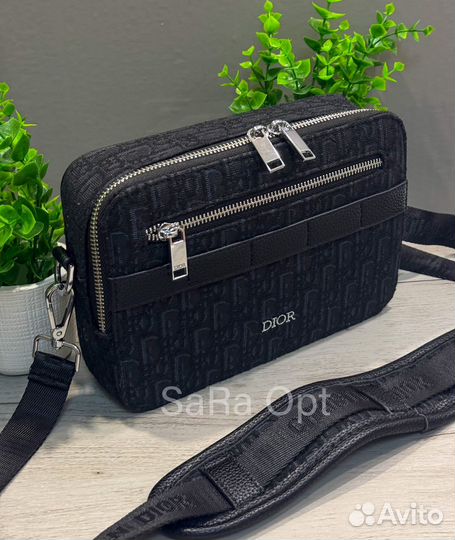 Сумка dior люкс унисекс / оптом черная