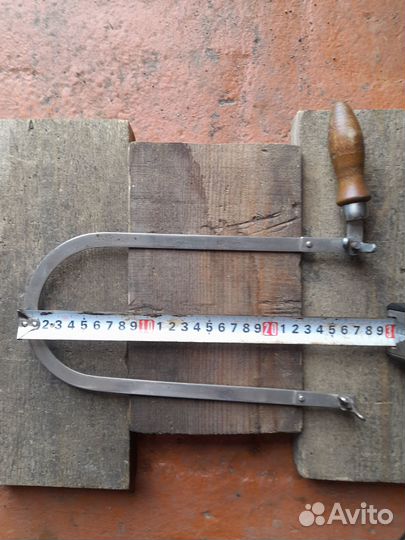 Лобзик (ножовка) по металлу СССР Тула с надписью