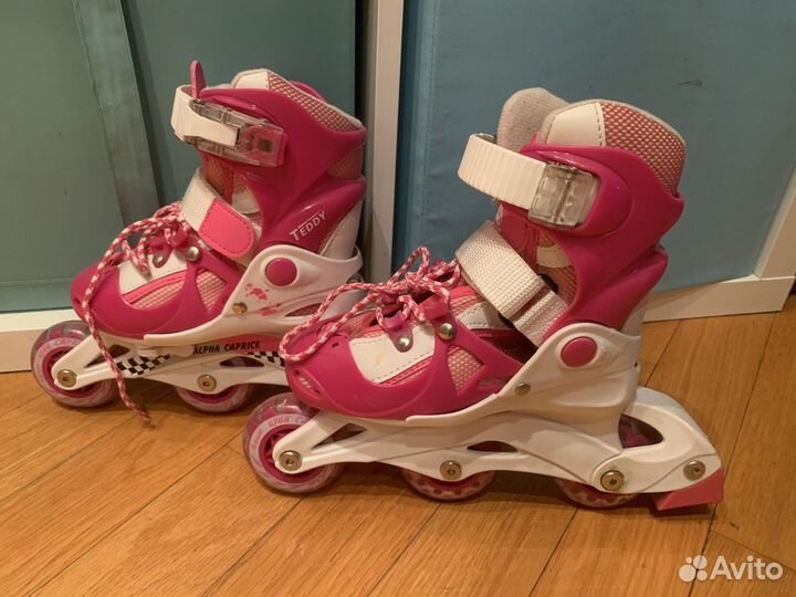 Роликовые коньки детские раздвижные