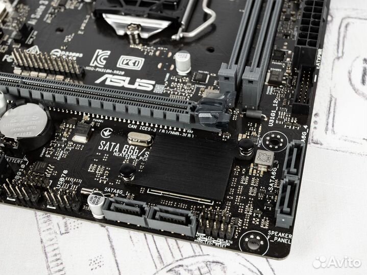 Материнская плата Asus Prime H310M-R R2.0 1151v2