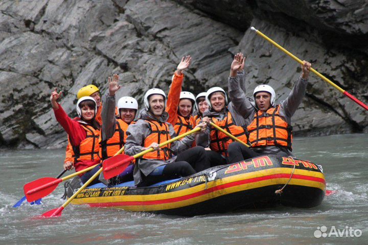 Рафтинг. Сплав по реке белой. Отдых в Адыгее