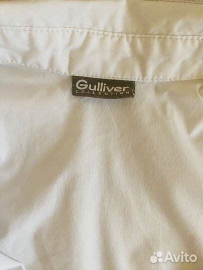 Белая блузка 146-152 Gulliver, жилетка 152