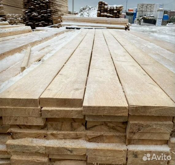 Доска обрезная 50х150 - прямые поставки