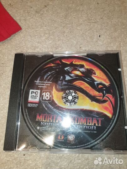 DVD диск mortal kombat