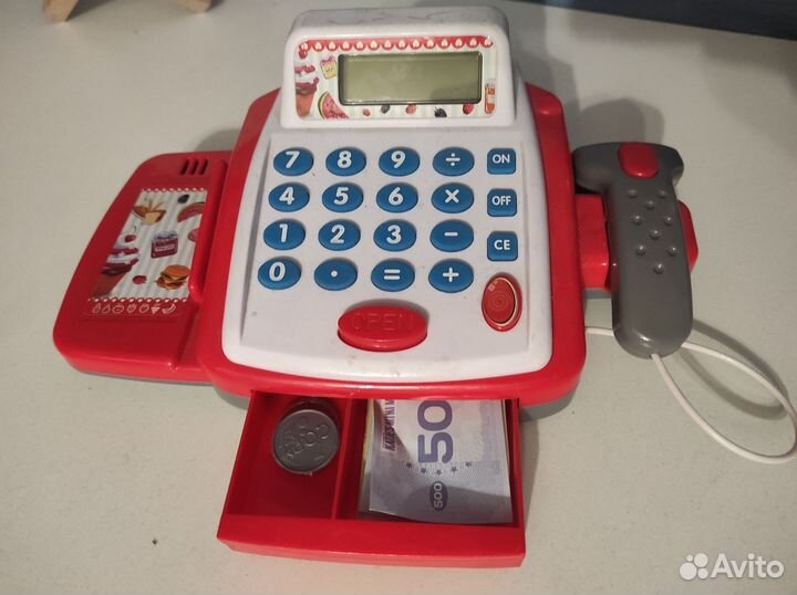 Касса игрушечная