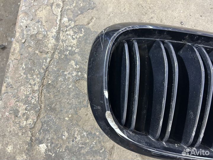 Решетка бампера переднего bmw x6m f86