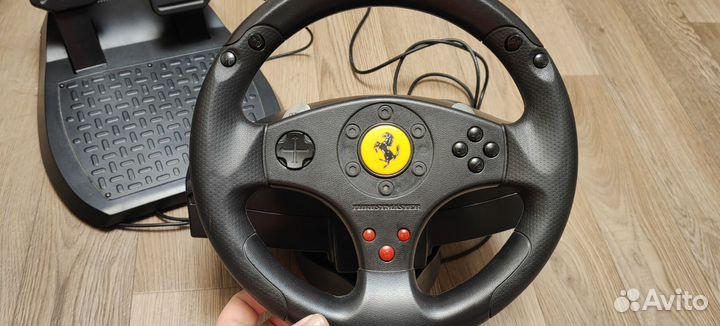 Игровой руль с педалями для пк и ps3