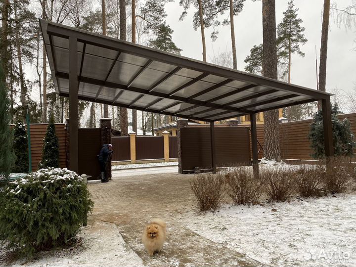 Навес для машины