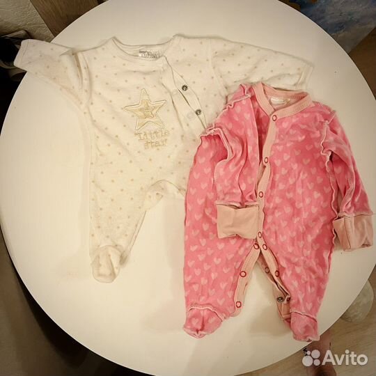 Детские вещи пакетом 0-3 месяца
