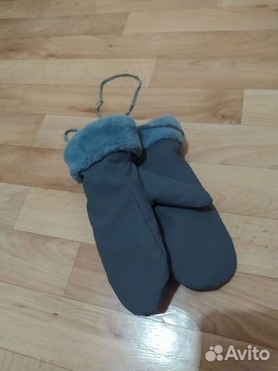 Варежки теплые женские