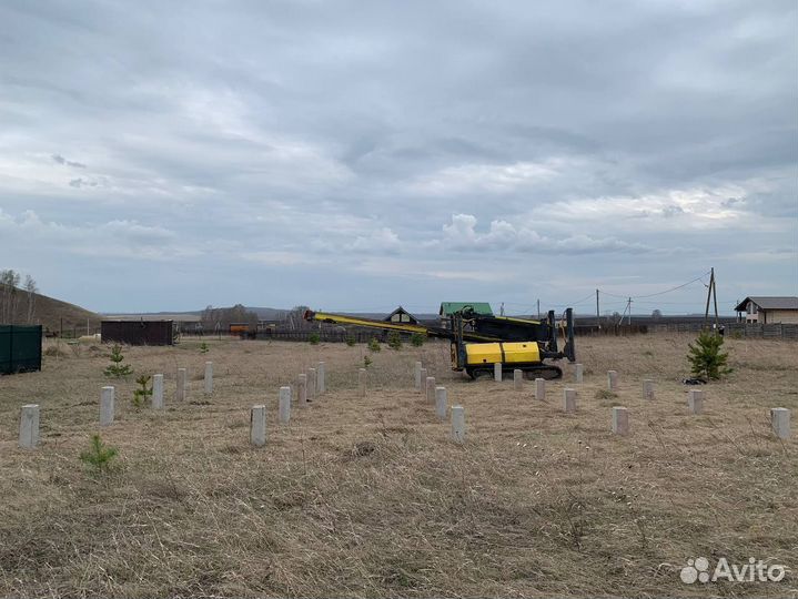 Буронабивные сваи с доставкой и установкой