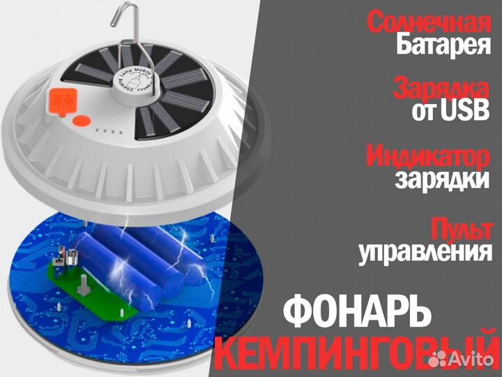 Кемпинговый фонарь U-496