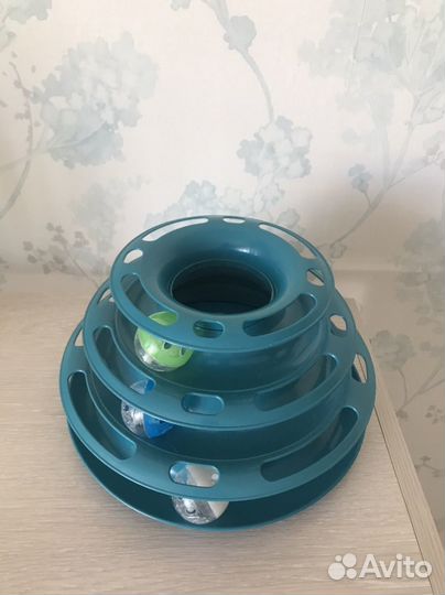 Интерактивная игрушка для кошек пирамида