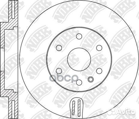 Диск тормозной Cadillac SRX 09 - RN1662 RN1662